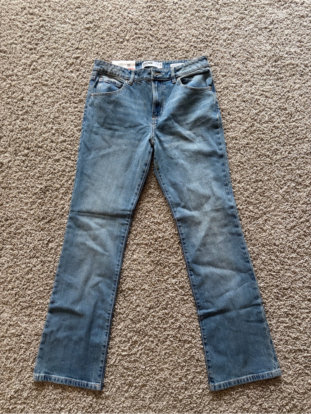 GARAGE Classic bootcut Leg Women Jeans - Blue
